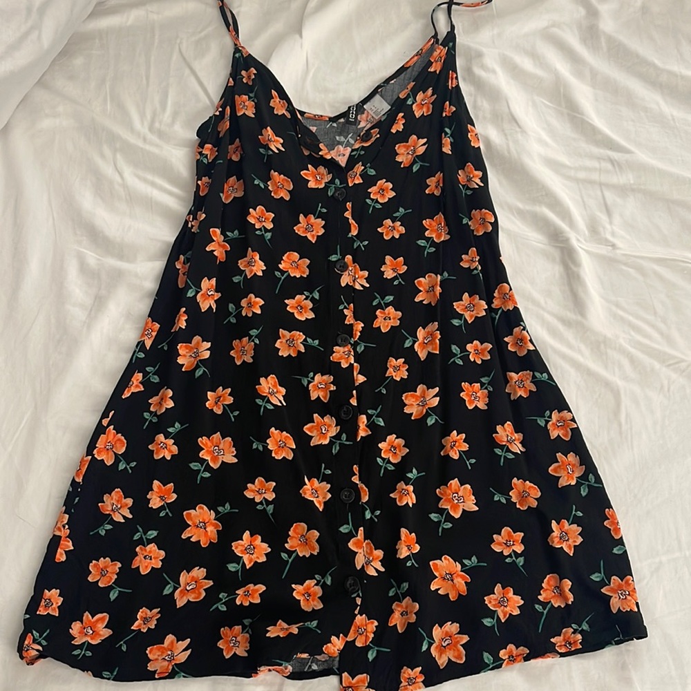 Black summer dress